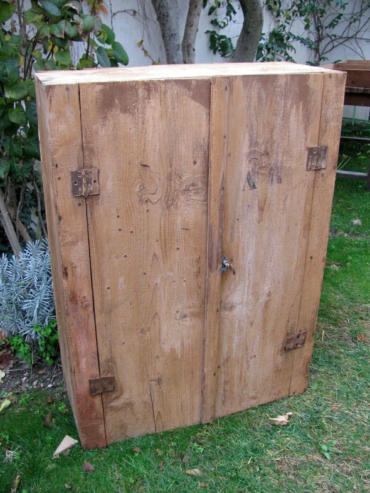 Armoire d'atelier bois brut