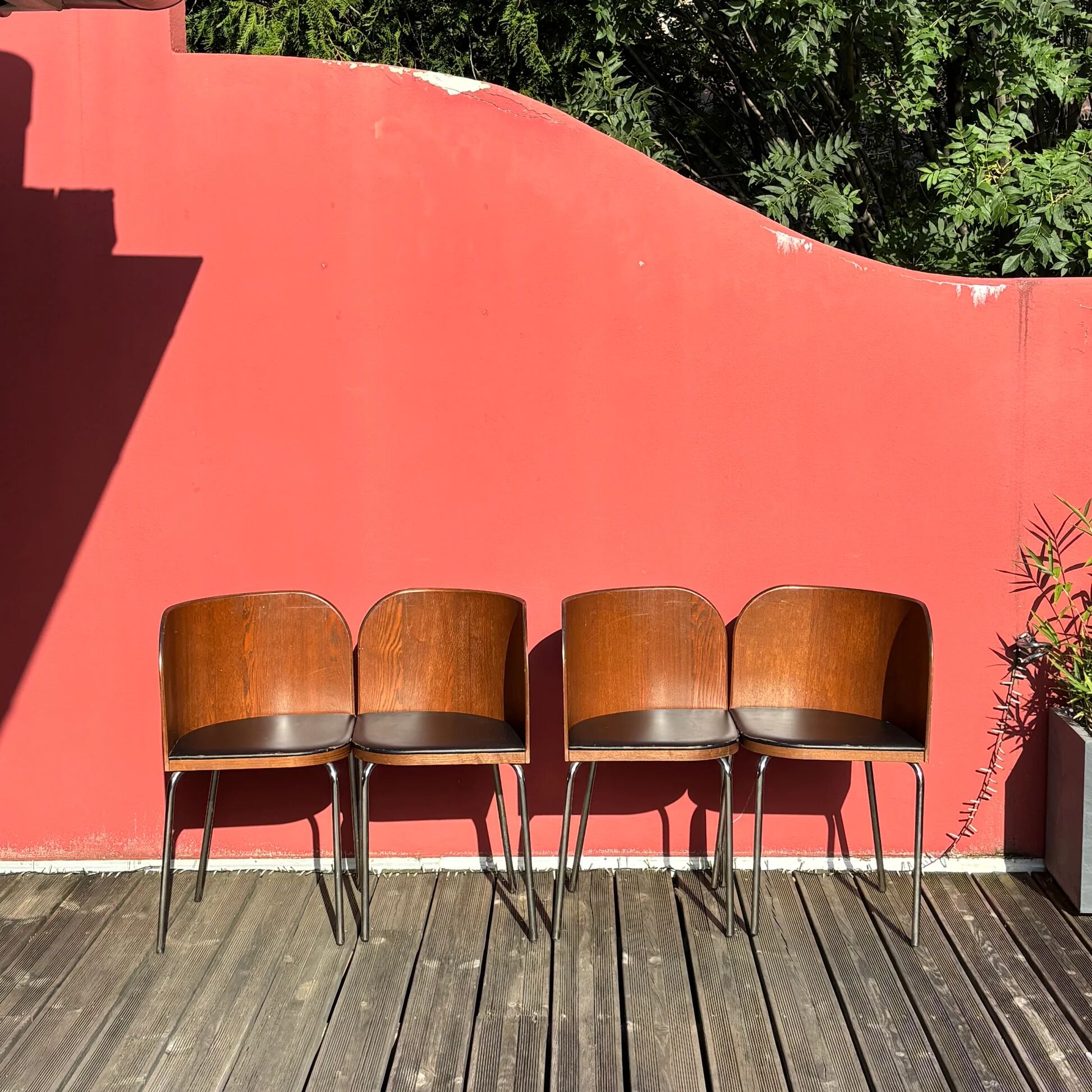 4 chaises Fusion de Sandra Kragnert pour IKEA - Années 2000 - Ref 1369