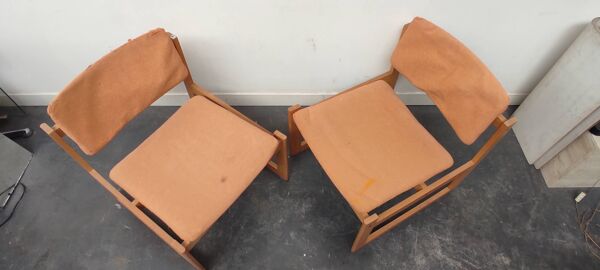 Paire fauteuils SFC 3001 de Michel Mortier  1960