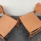 Paire fauteuils SFC 3001 de Michel Mortier  1960