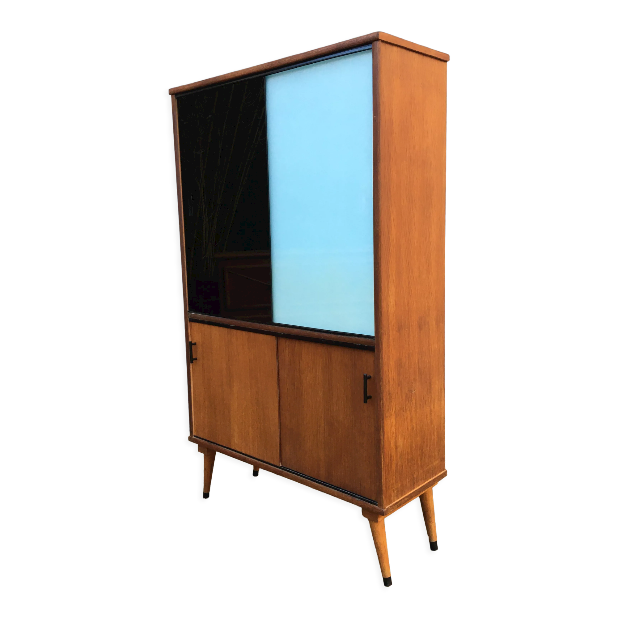 Bibliothèque/vitrine vintage
