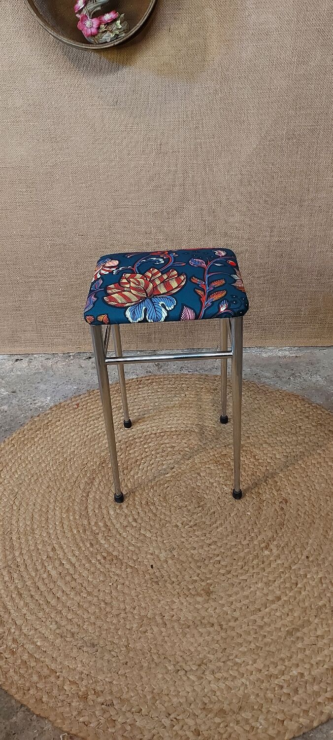 Upcycled vintage stool