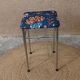 Upcycled vintage stool