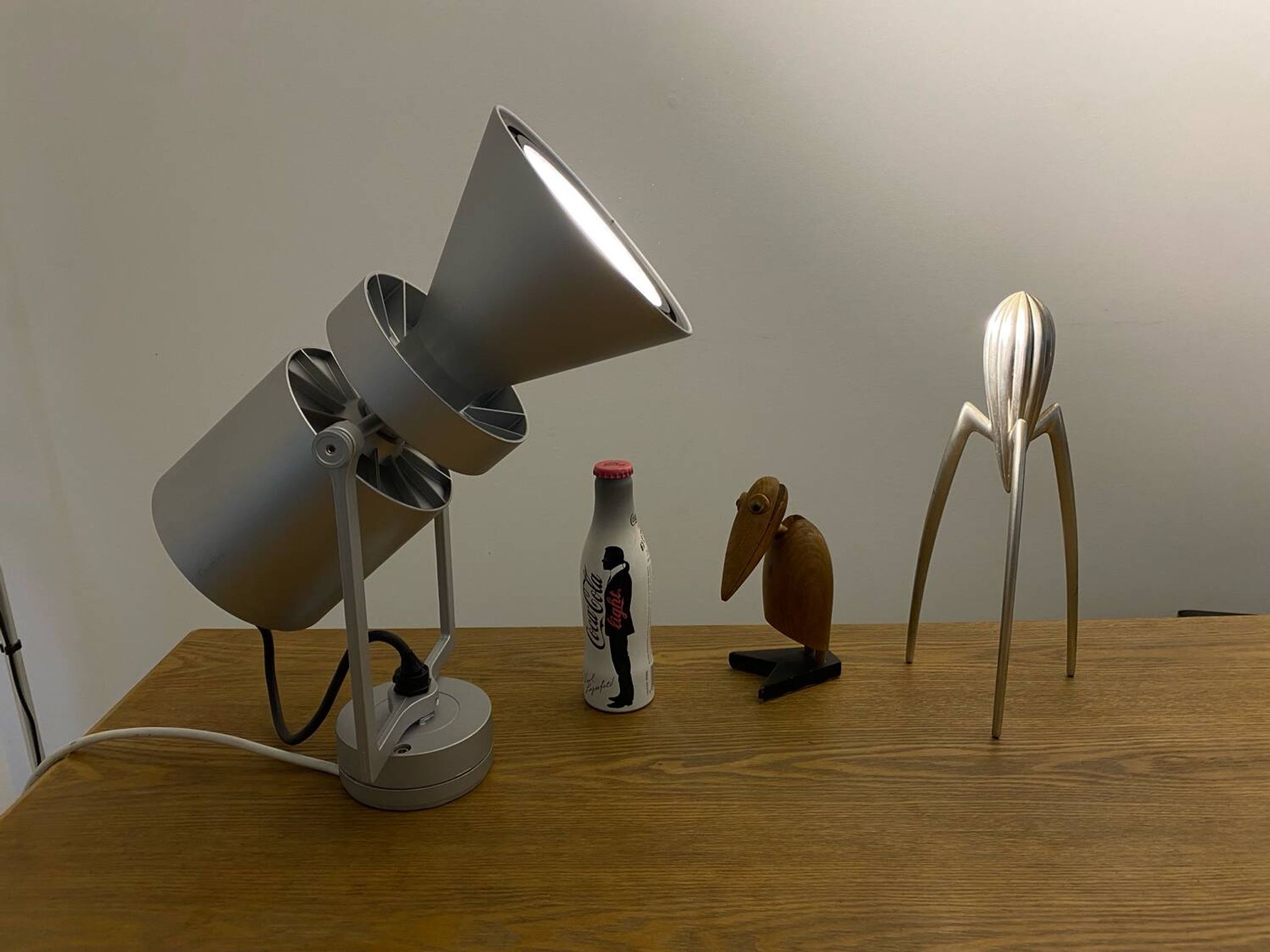 Wall lamp projector the parrot iguzzini vintage design 90s