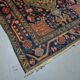 Old hand knotted kurdish woolen kolyai carpet. mid 20th century.