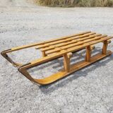 Old wooden toboggan - Donnay