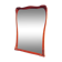 Mirror of time 1900 art deco Walnut carved by Gauthier and Poinsignon 130x175cm