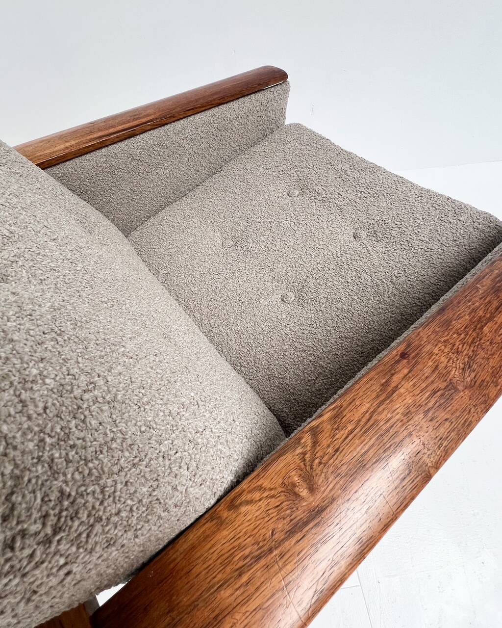 Topform armchair in Teddy fabric, 1970s