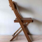 Ensemble de 4 chaises pliantes du milieu du siècle