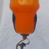 Art nouveau lamp signed Paul Follot tulip Loetz