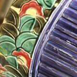 Art deco slip planter, Orchies