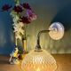 Vintage glass elbow wall light - tableware collection - (ACCV1)