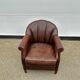 Fauteuil club en cuir