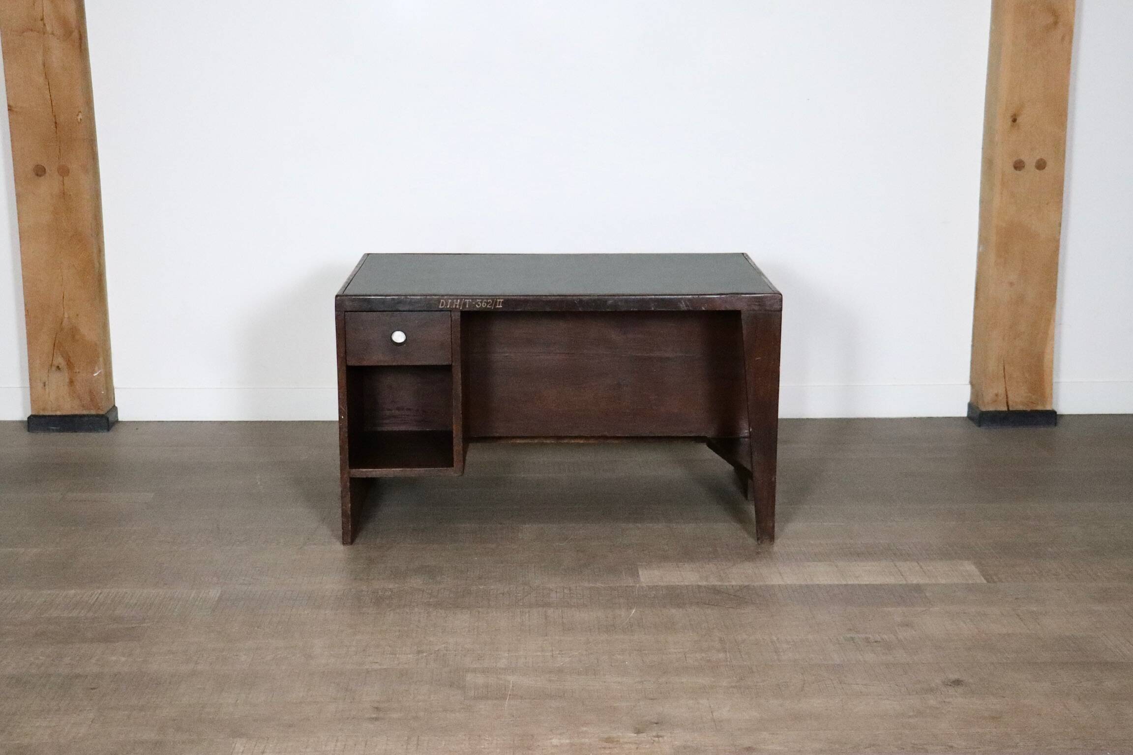 Pierre Jeanneret Pigeonhole Desk PJ-BU-02-A, India 1950s