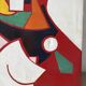 Modern abstract, oil on canvas.