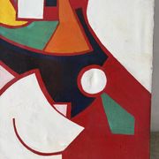 Modern abstract, oil on canvas.