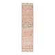 Pale Red & Beige Turkish Runner Rug, 71x301Cm