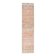 Pale Red & Beige Turkish Runner Rug, 71x301Cm
