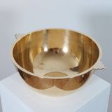 Antique and elegant Art Deco brass bowl