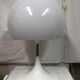 70s white mushroom lamp