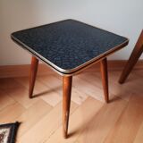 Wooden table and formica