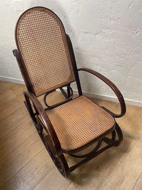 Bentwood rocking chair and canning