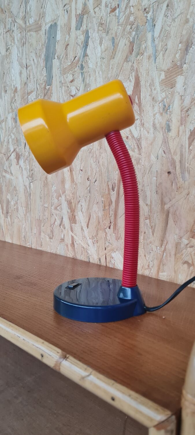 Table lamp primary color 1980