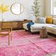 Magnificent pink Berber rug for your traditional space 2/3 m.