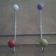 Vintage wall coat rack