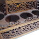 Liquor cellar bandstand wooden cut early XX °
