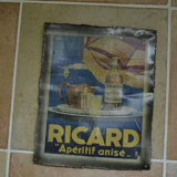 Plaque sérigraphiée Ricard
