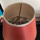 Paire de lampes vintage style empire en bronze