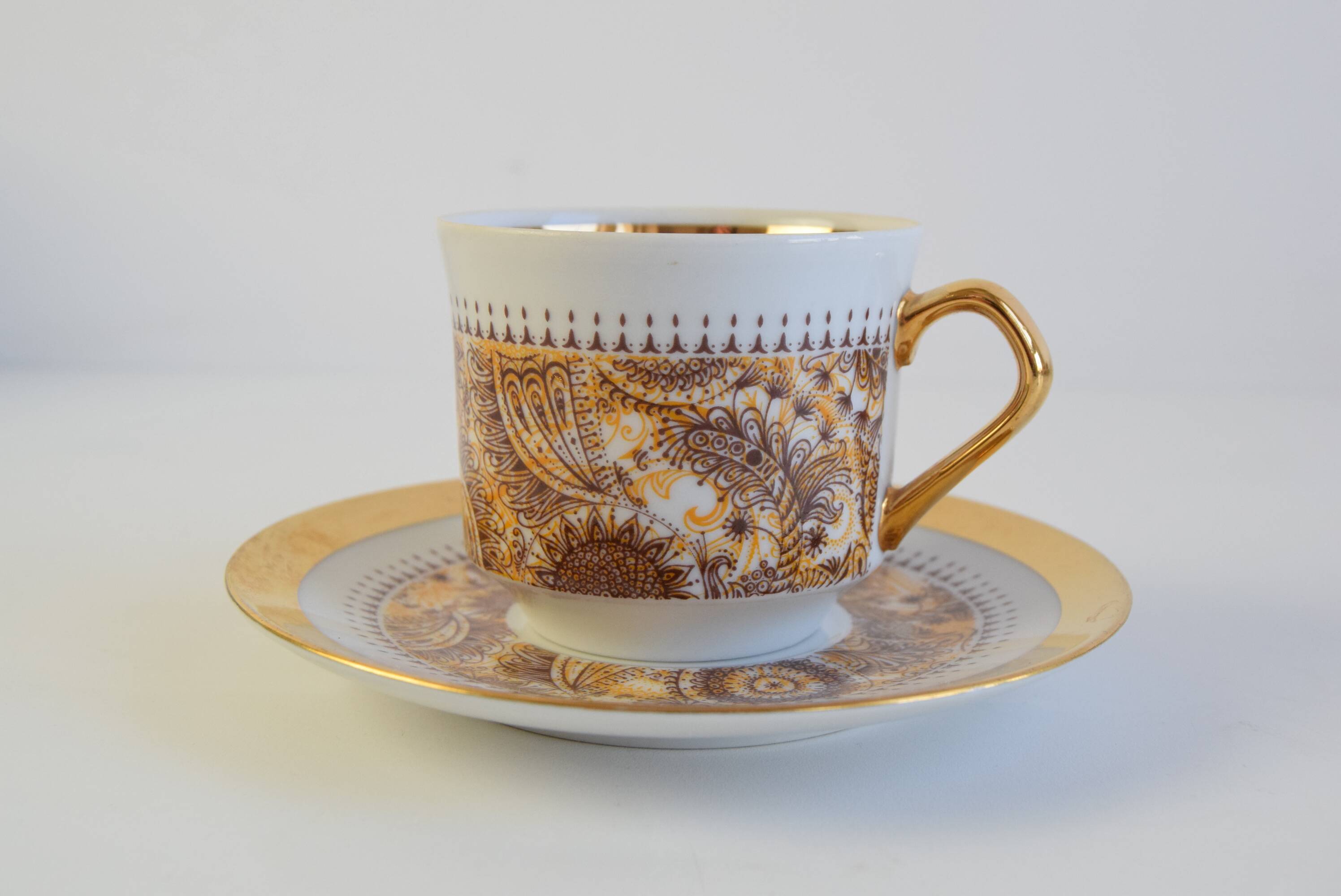 Set of six Cups and Saucers by Epiag 1950