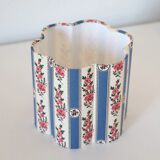 Flower-shaped lampshade Flora "blue overmount"