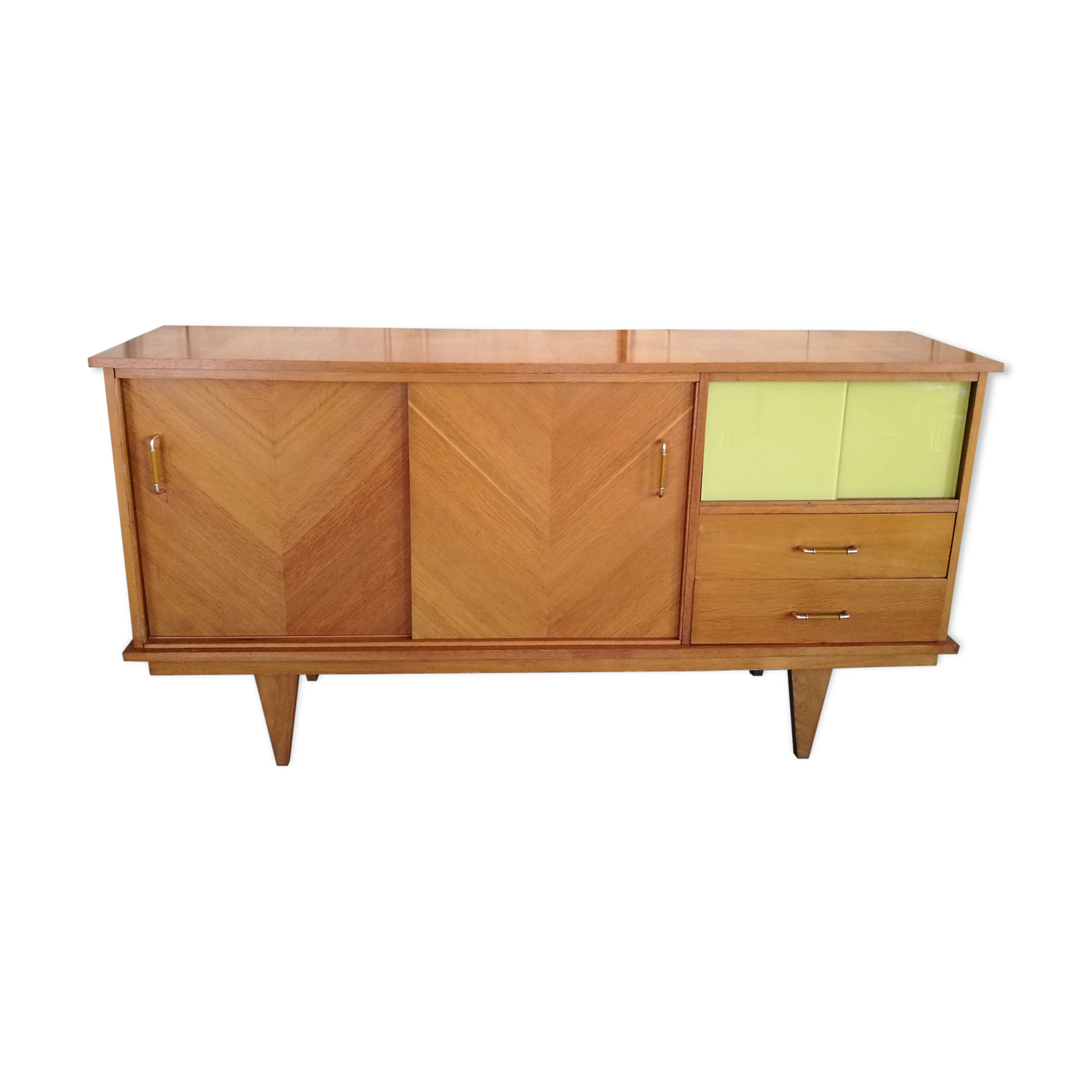 Sideboard vintage of the 50s in light oak