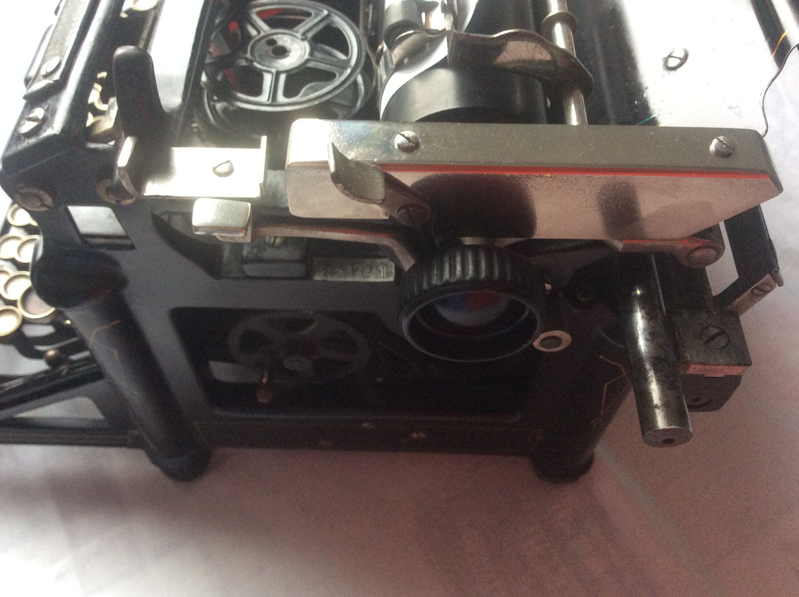 Old Underwood typewriter