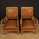 Pair of Italian design armchairs
