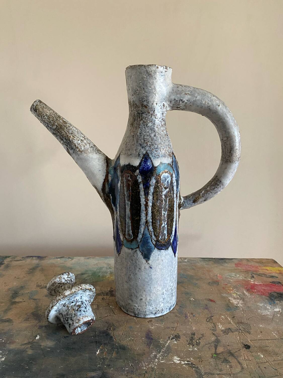 Fernande Kohler pichet ou cafetière 1950