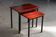 Set of 2 nesting tables by Cees Braakman.
