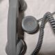 Vintage S63 Gray Rotary Dial Ptt Telephone