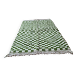 Handmade wool Berber rug 250x150 cm