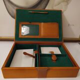 Coffret cuir ancien