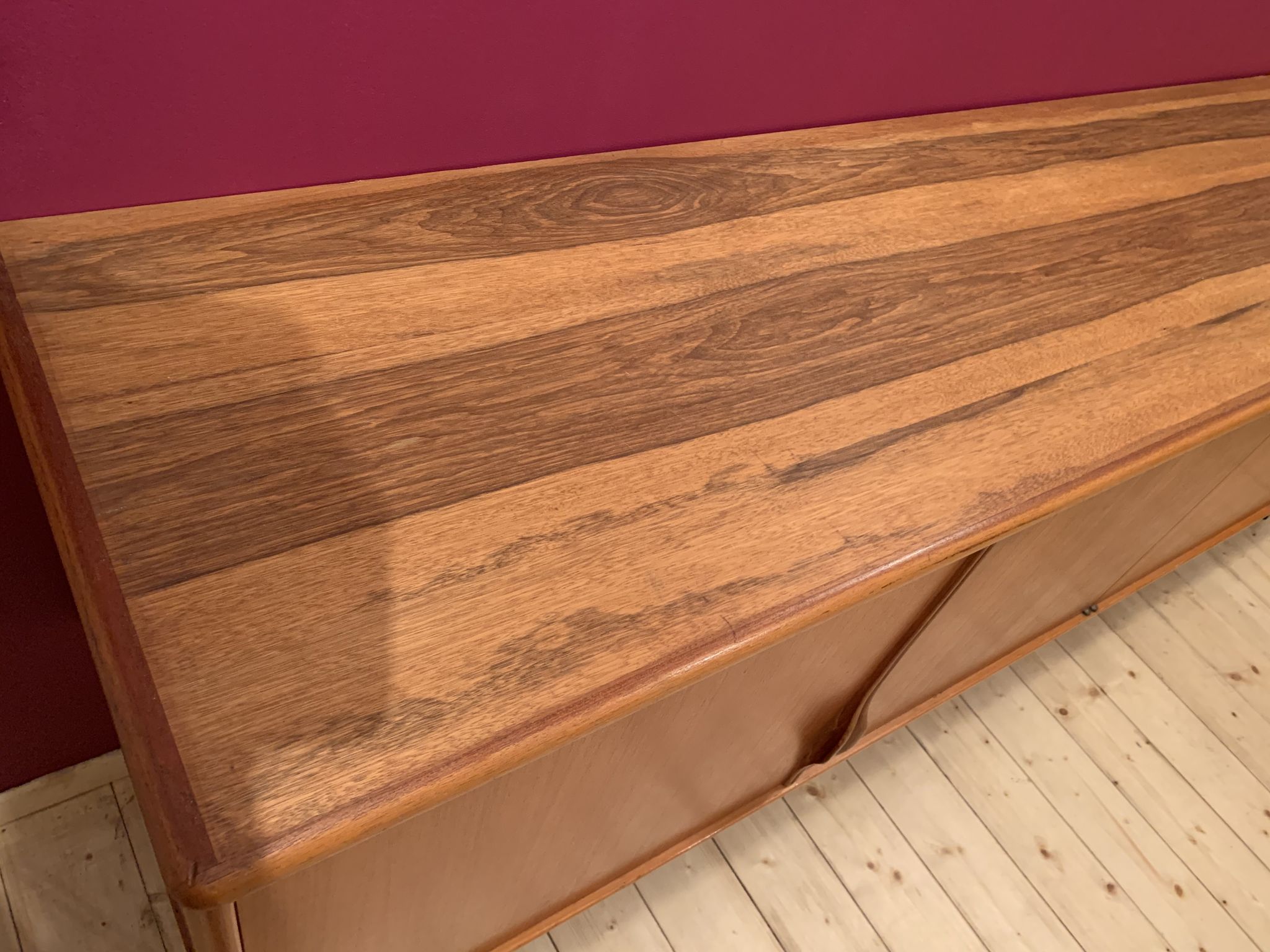 Enfilade scandinave en teck années 60