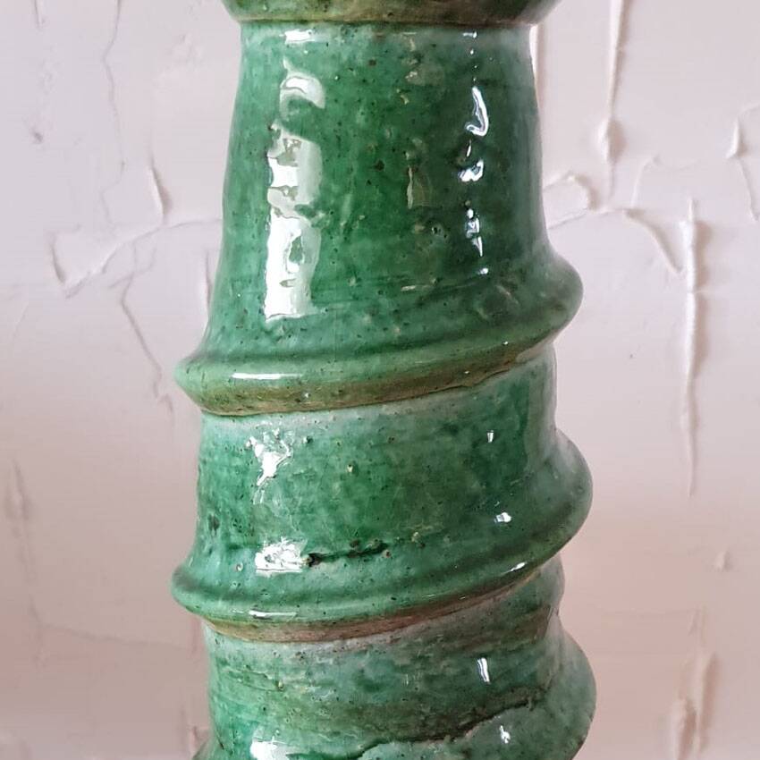 Twisted tamegroute candle holder