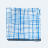 Checkered tablecloth