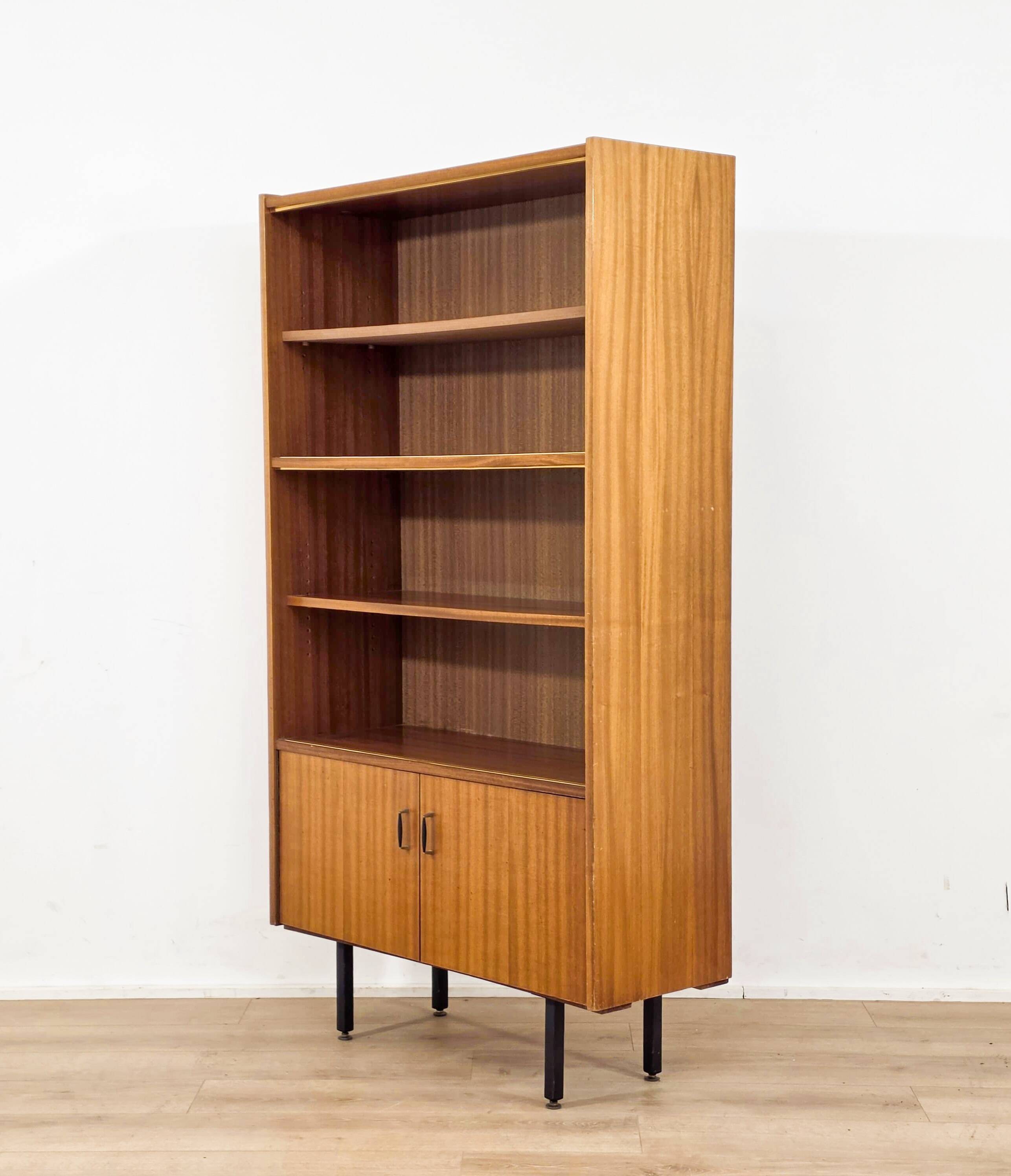Scandinavian teak library from the 1970s.