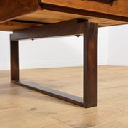 Mid-Century Rosewood Freestanding Desk by Torben Valeur & Henning Jensen for Dyrlund, 1960s