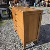 Vintage oak chest of drawers from the 60s
