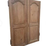 Double porte en chêne, XVIIIème siècle