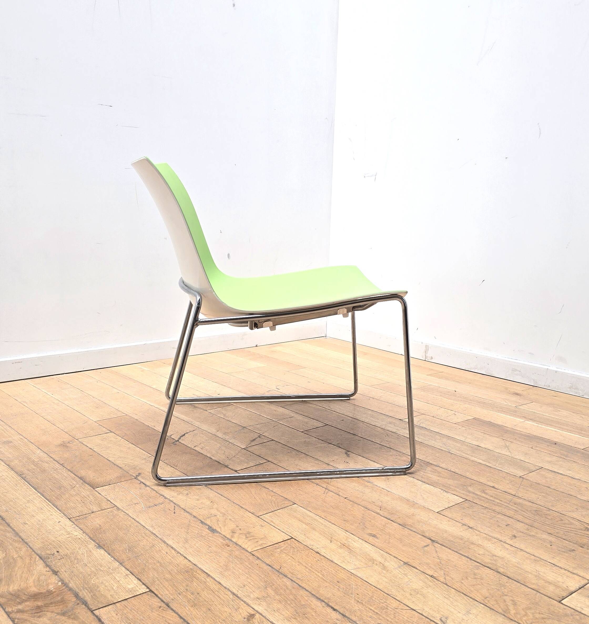 Set of 3 Catifa 46 chairs, Arper